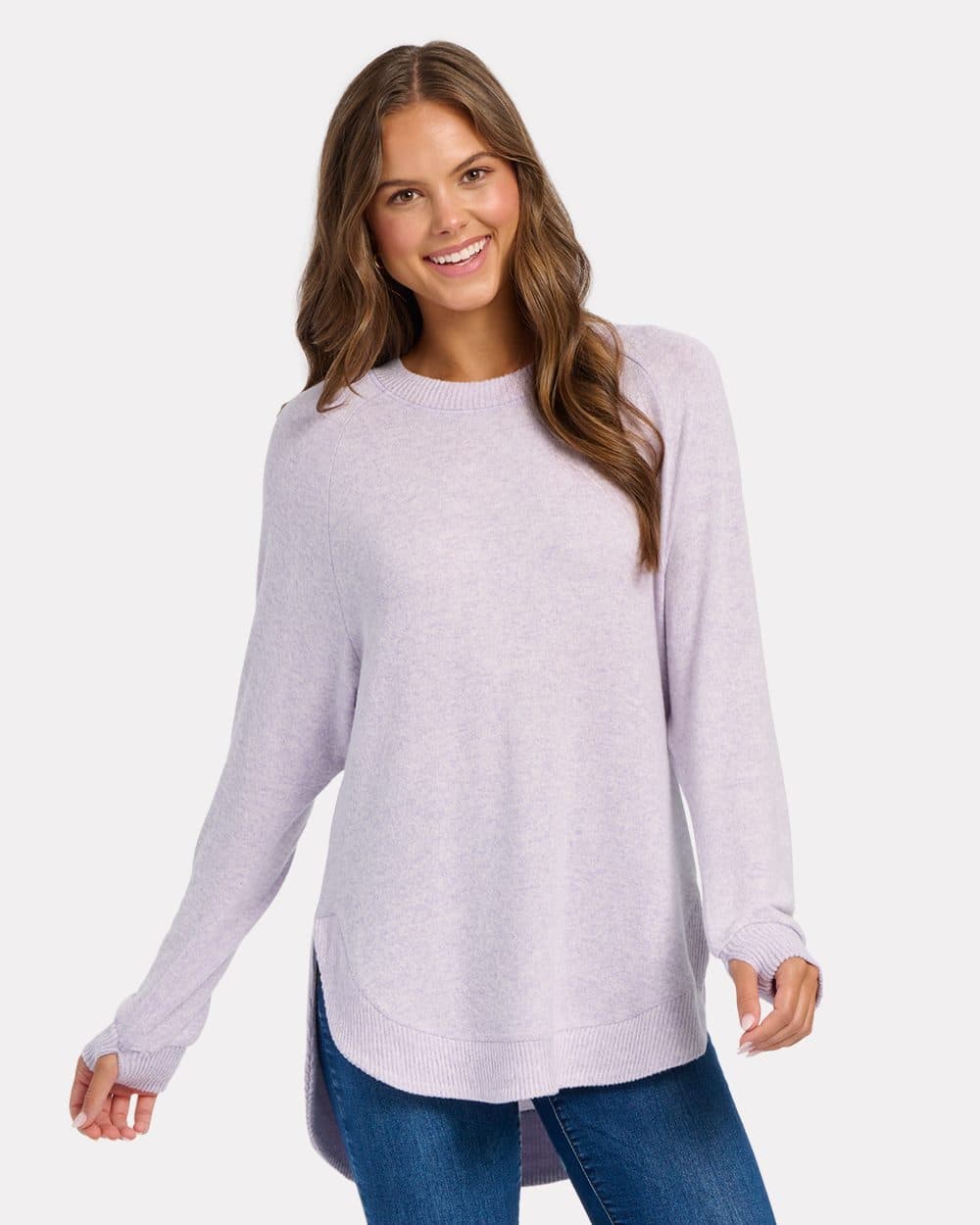 Image for Women's Cuddle Oversize Crew Pullover - BW1102