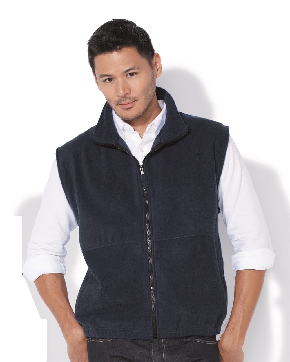 Image for Fleece Full-Zip Vest - 3010