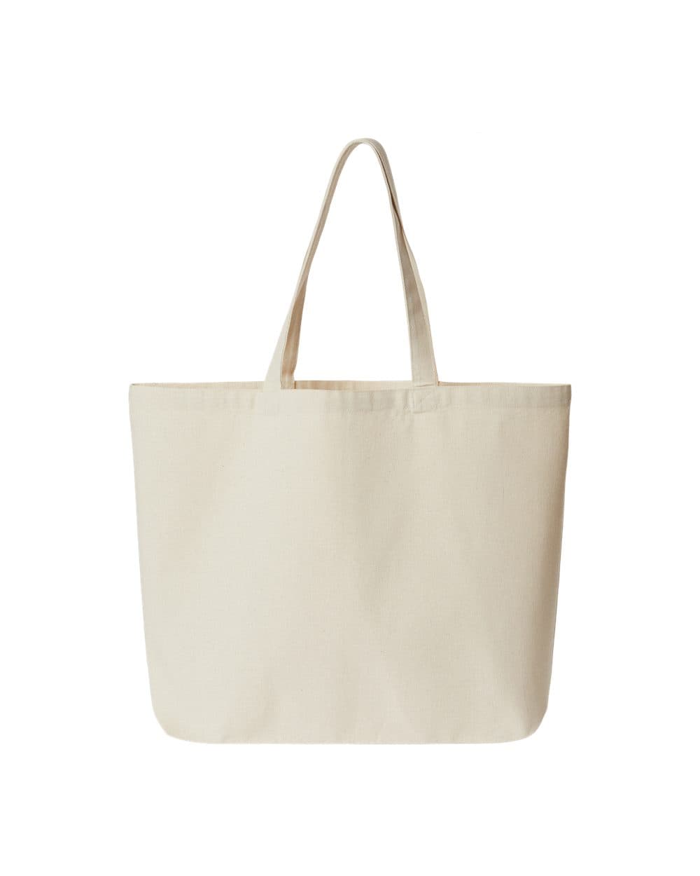 Image for Jumbo Recycled Midweight Gusseted Canvas Tote - OAD108R