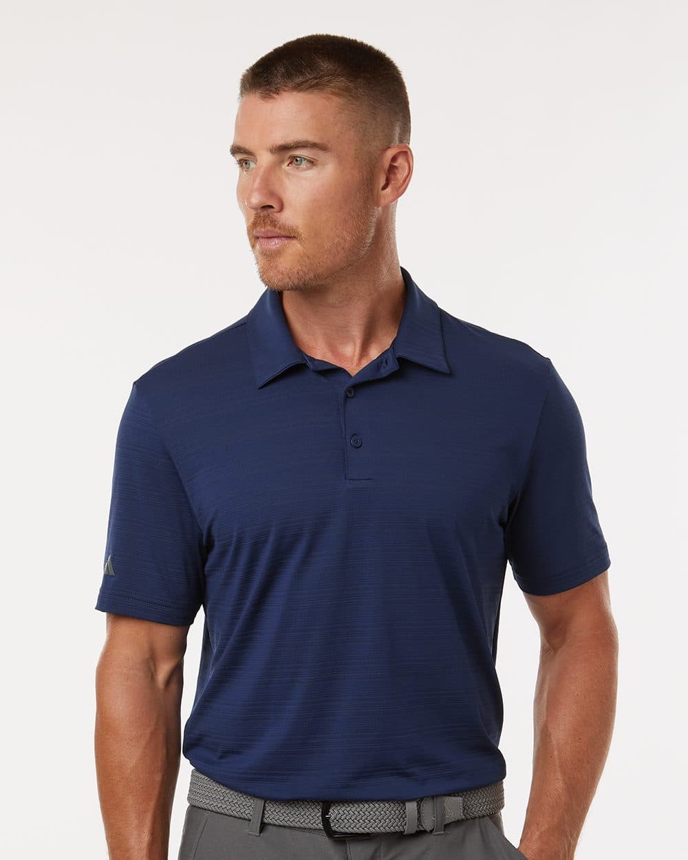 Image for Textured Stripe Polo - A704