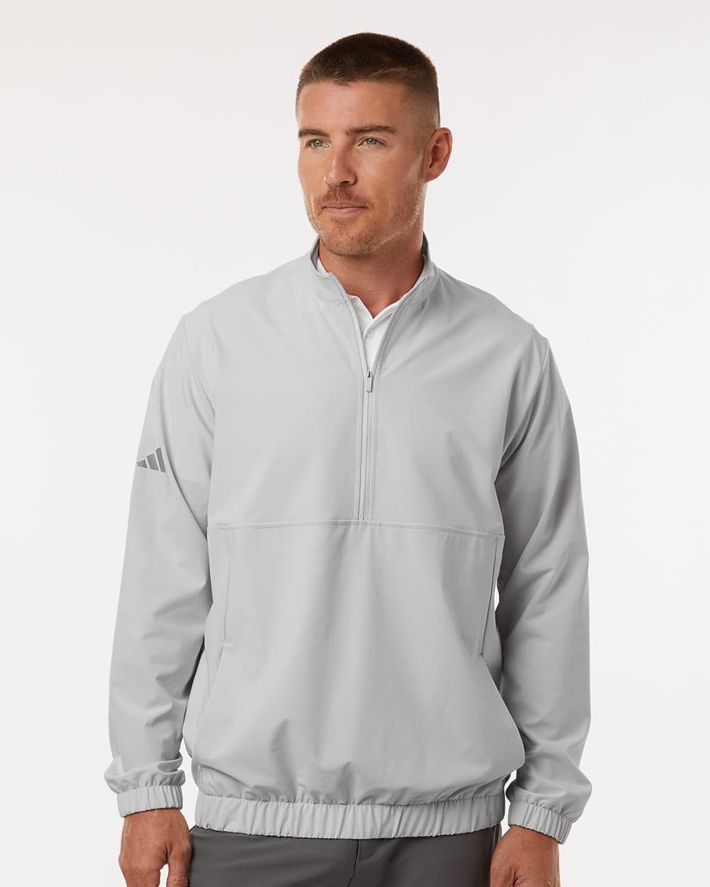 Image for Men's Woven Half-Zip Pullover - A705