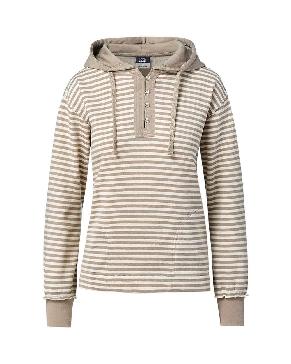 Image for Women's Alina Henley Hooded Sweatshirt - W24128