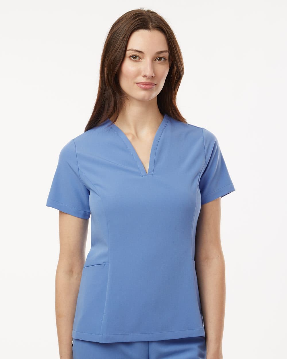 Image for Women's Calix Fit & Flare Scrub V-Neck Top - W10003