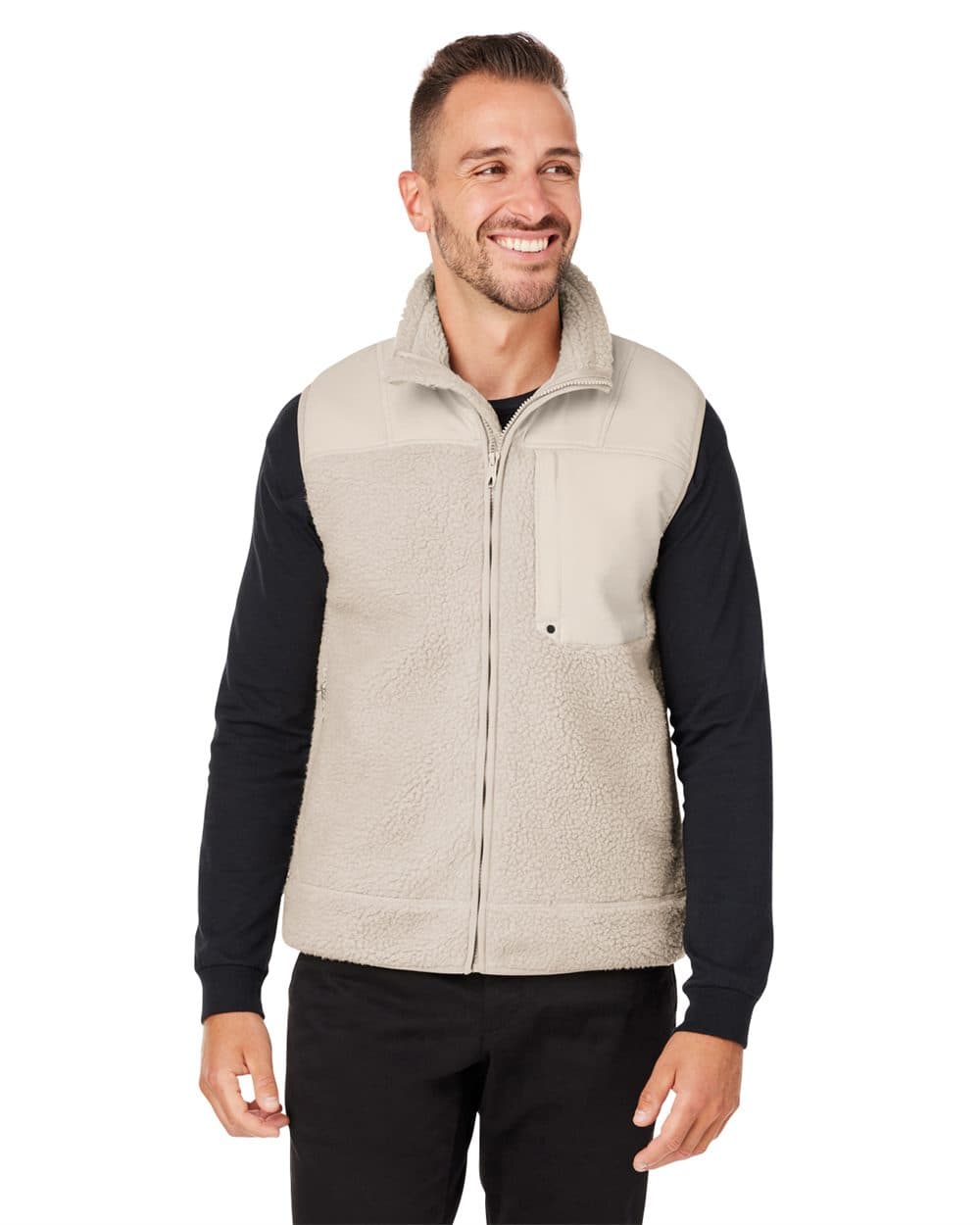 Image for Unisex Venture Sherpa Vest - S17965