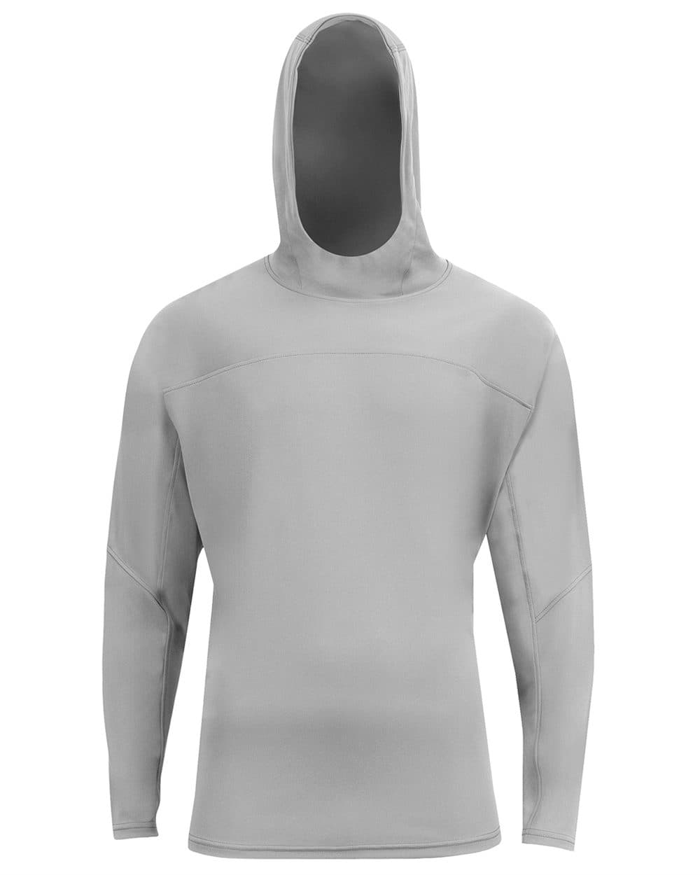 Image for Unisex Airflex Long-Sleeve Scuba Neck Hooded T-Shirt - N3524