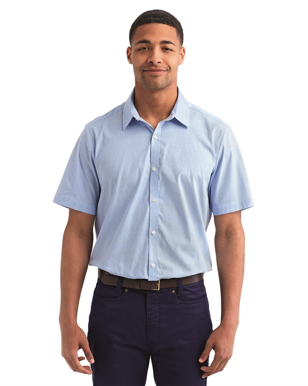 Image for Microcheck Gingham Cotton Shirt - RP221