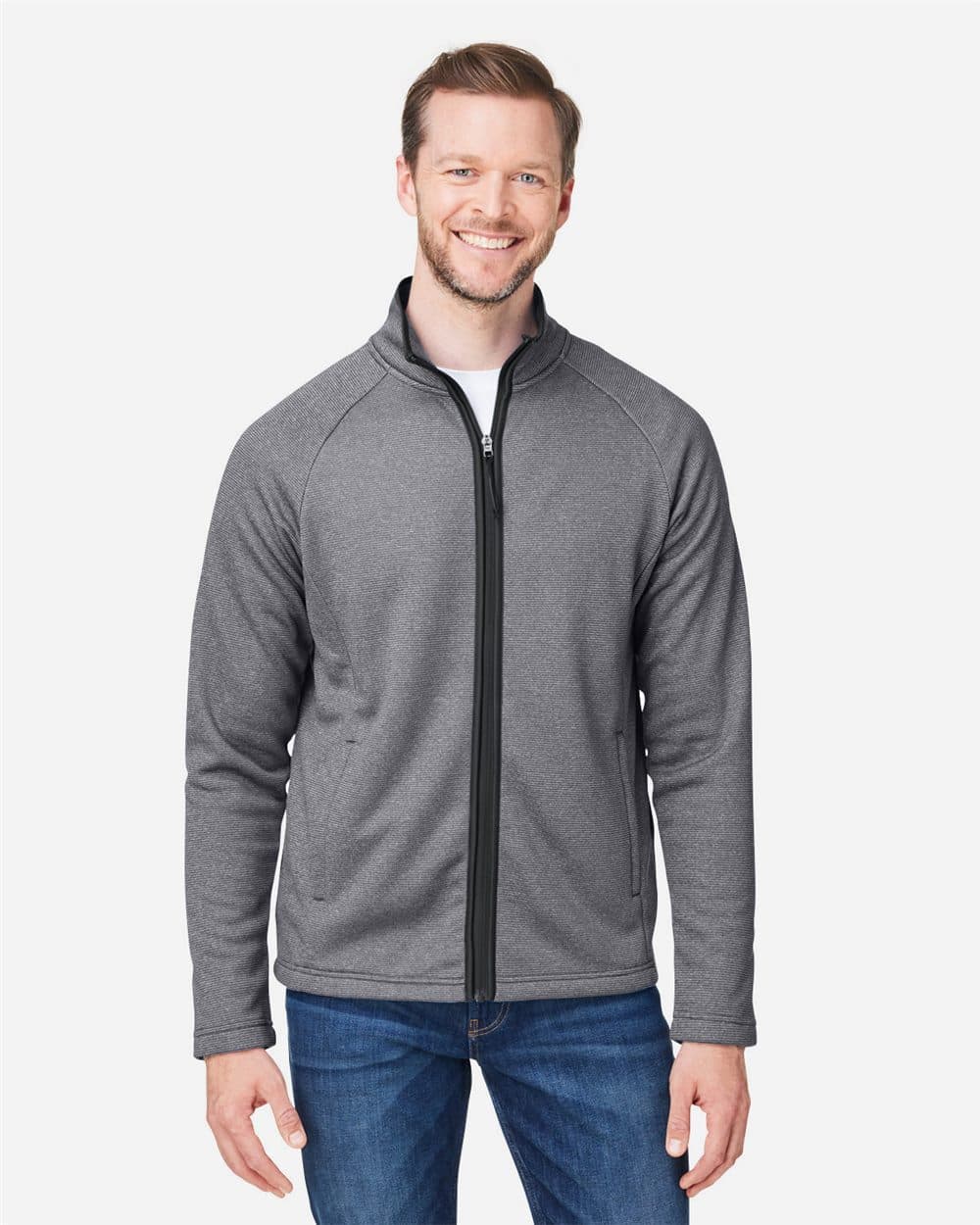 Image for Men's Venture Heathered Stripe Full-Zip - CE72