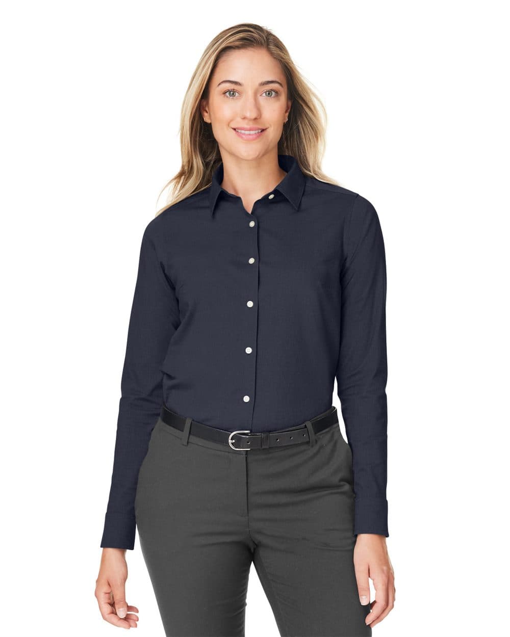 Image for Women's CrownLux Performance® Spencer Poplin Dress Shirt - DG505W
