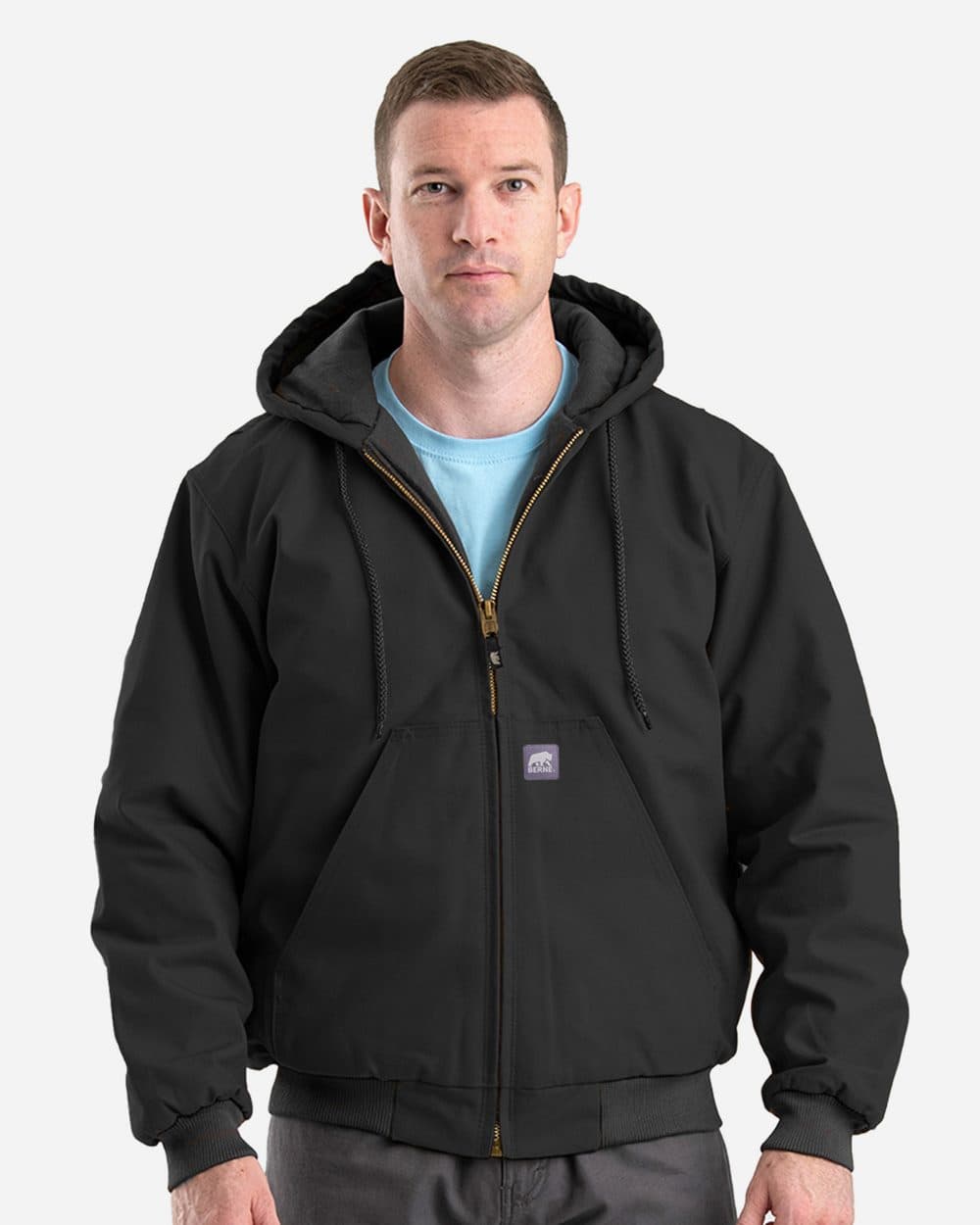 Image for Men's Berne Heritage Hooded Jacket - HJ51