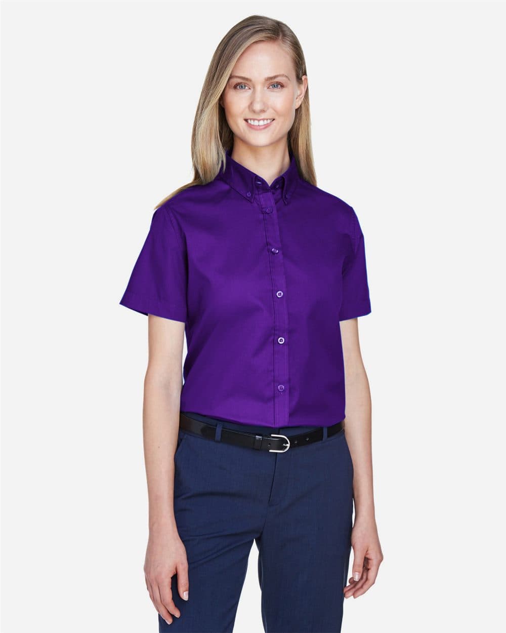 Image for Women's Optimum Short Sleeve Twill Shirt - 78194