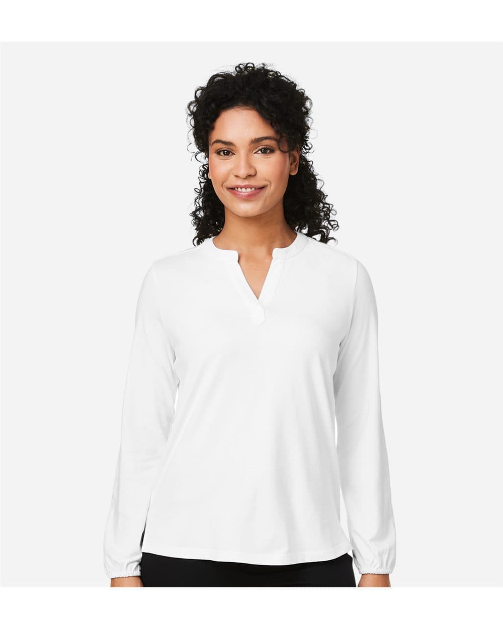 Image for Women's Raleigh Half-Placket Knit Top - DP122W