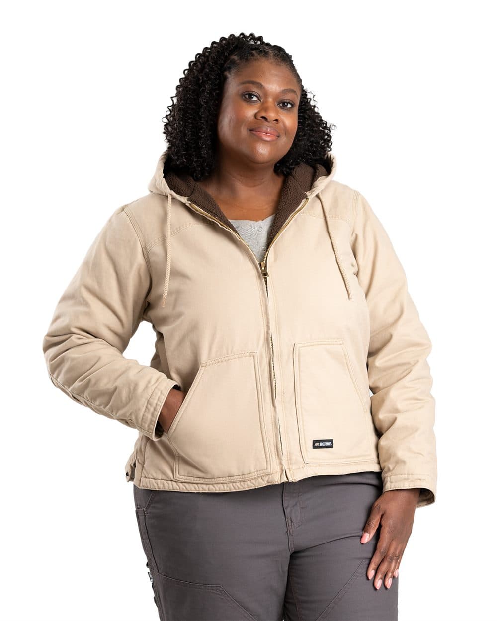 Image for Women's Softstone Hooded Coat - WHJ43