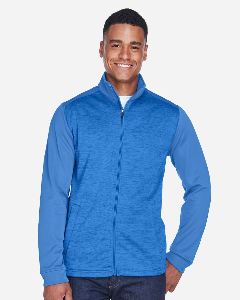 Image for Men's Newbury Colorblock Mélange Fleece Full-Zip jacket - DG796