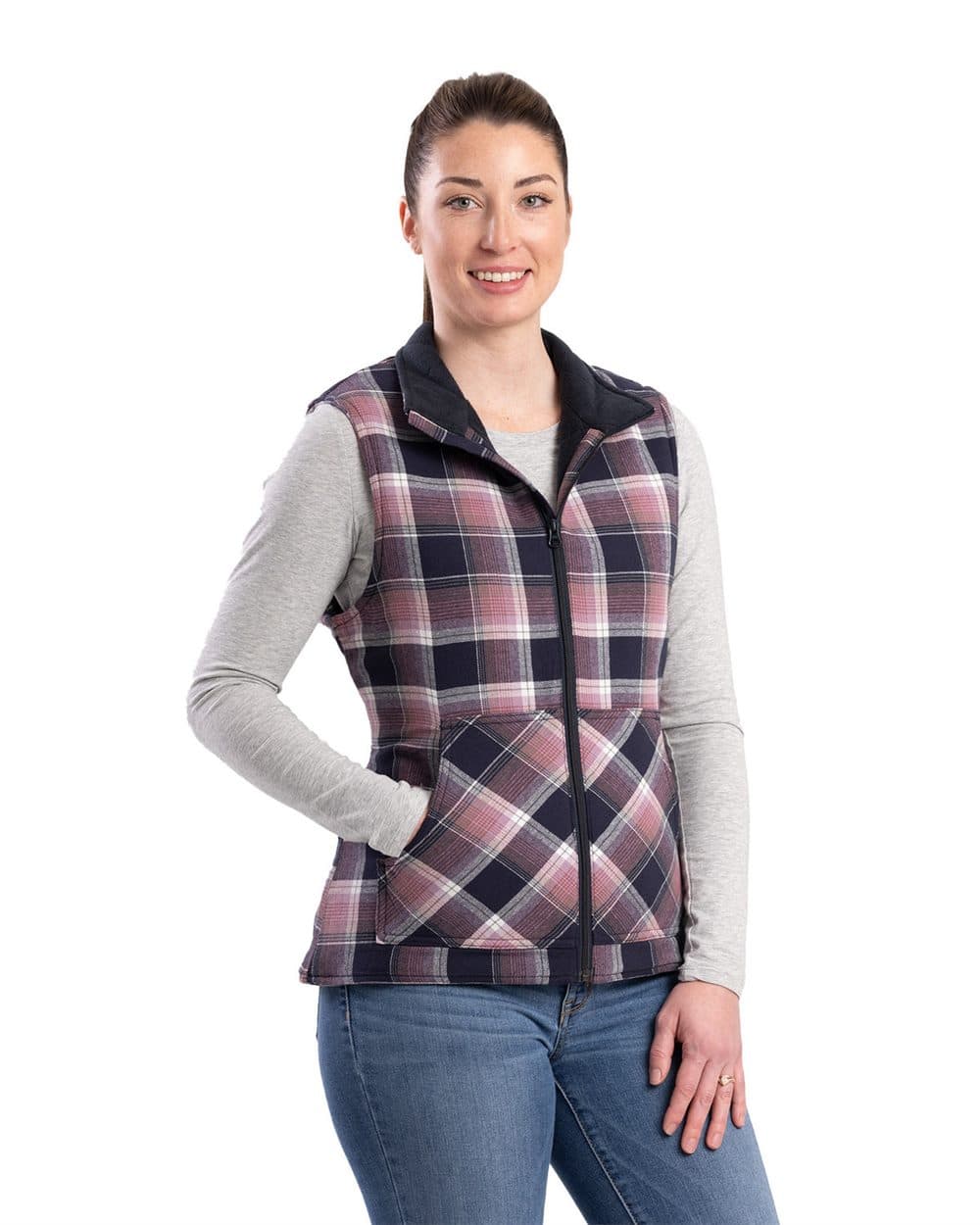 Image for Women's Insulated Flannel Vest - WV16
