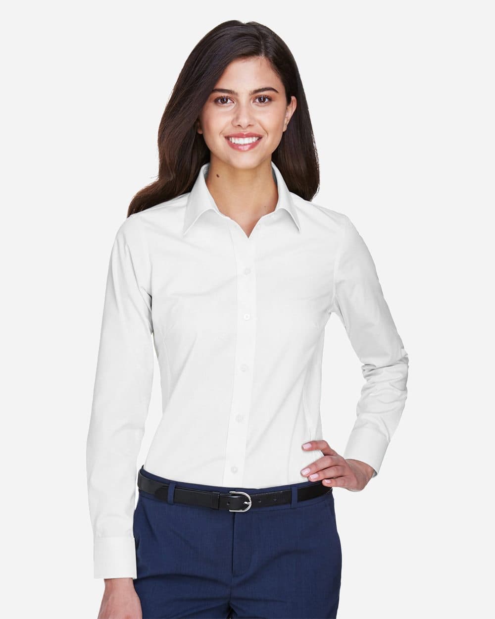 Image for Women's Crown Collection® Oxford Woven Dress Shirt - D630W