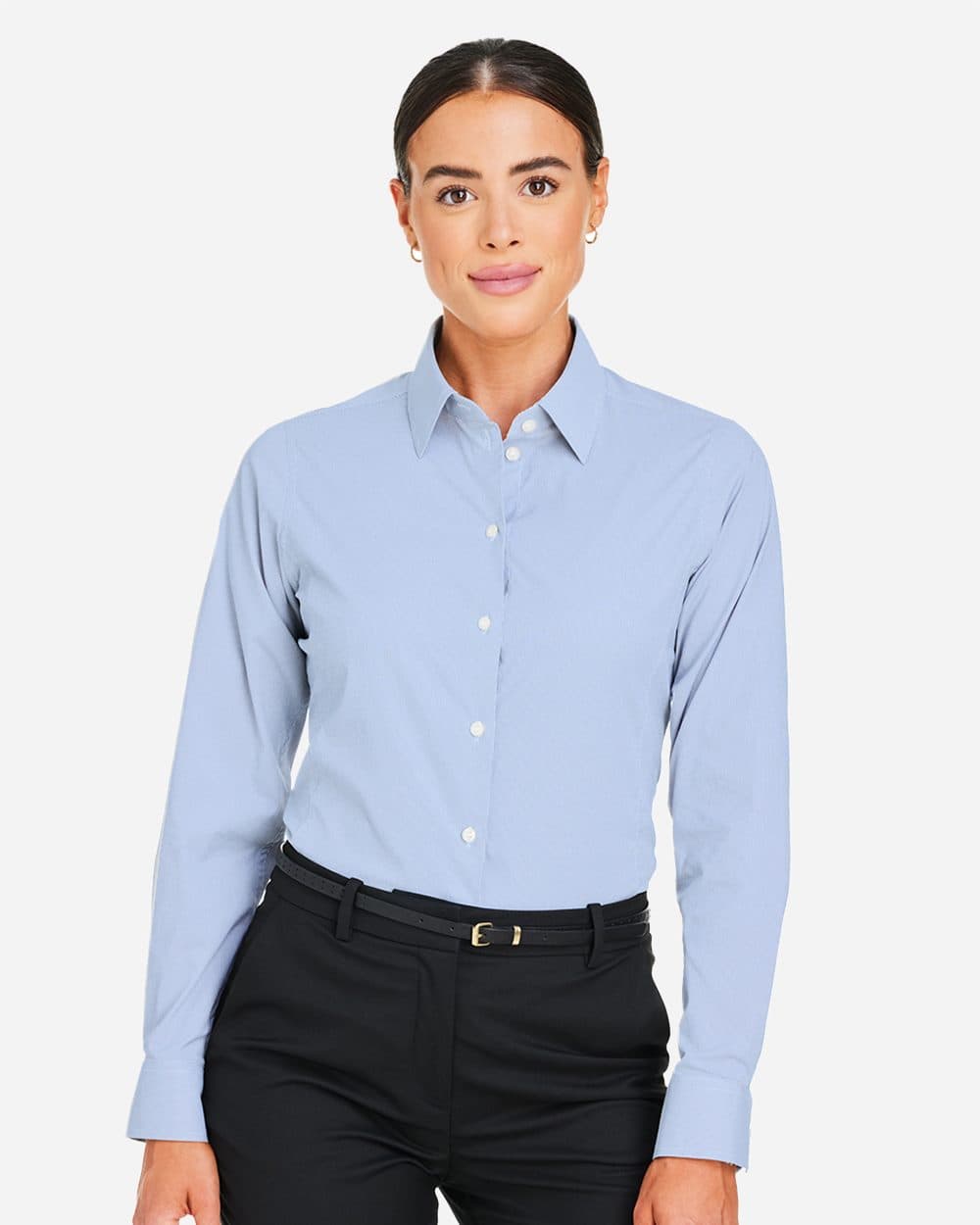 Image for Women's CrownLux Performance® Microstripe Dress Shirt - DG537W