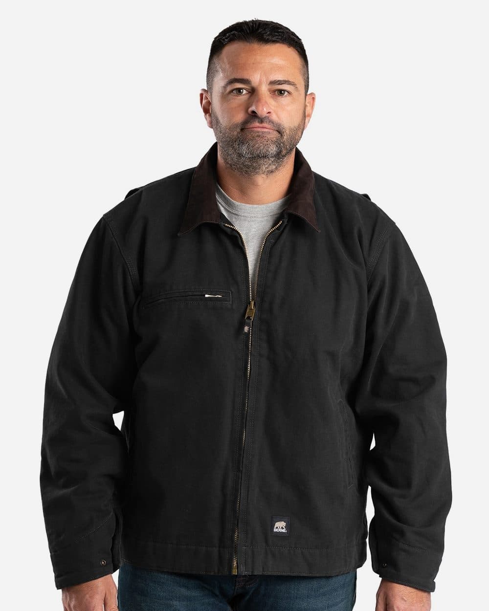 Image for Men's Highland Washed Gasoline Jacket - J374