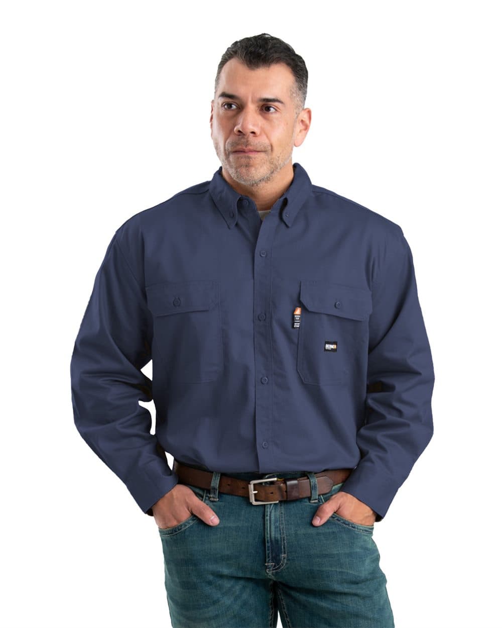 Image for Men's Flame-Resistant Button-Down Work Shirt - FRSH10