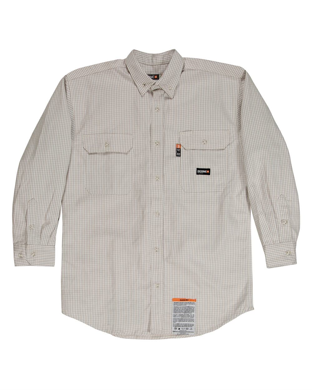 Image for Men's Tall Flame-Resistant Down Plaid Work Shirt - FRSH21T