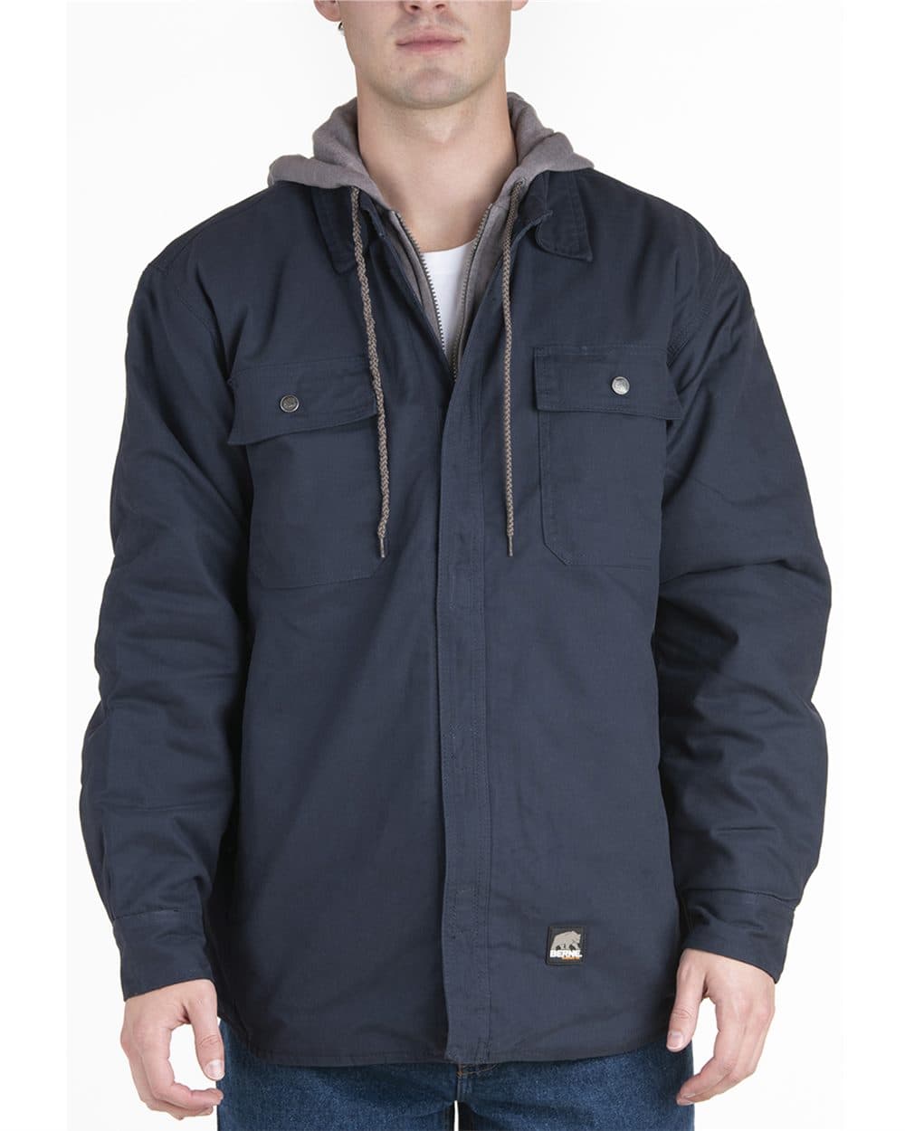 Image for Men's Throttle Hooded Shirt Jacket - SH68