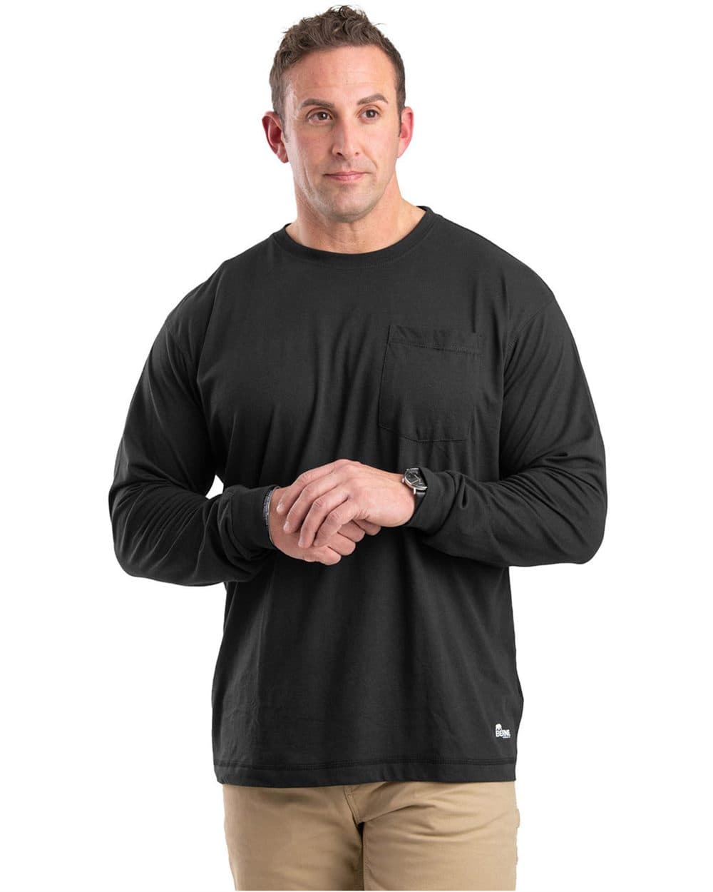 Image for Unisex Tall Performance Long Sleeve Pocket T-Shirt - BSM39T