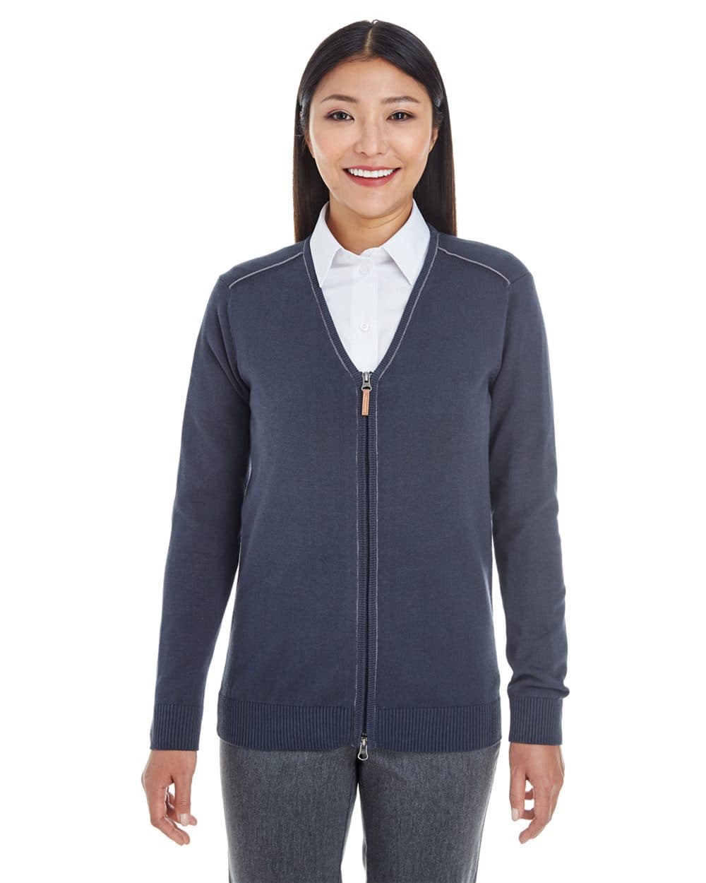 Image for Women's Manchester Fully-Fashioned Full-Zip Cardigan Sweater - DG478W