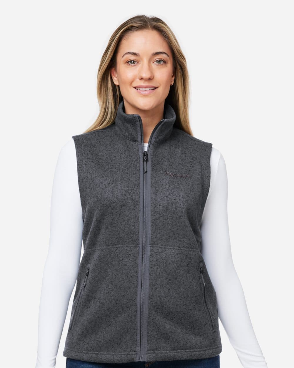 Image for Women's Drop Line Fleece Vest - M16251