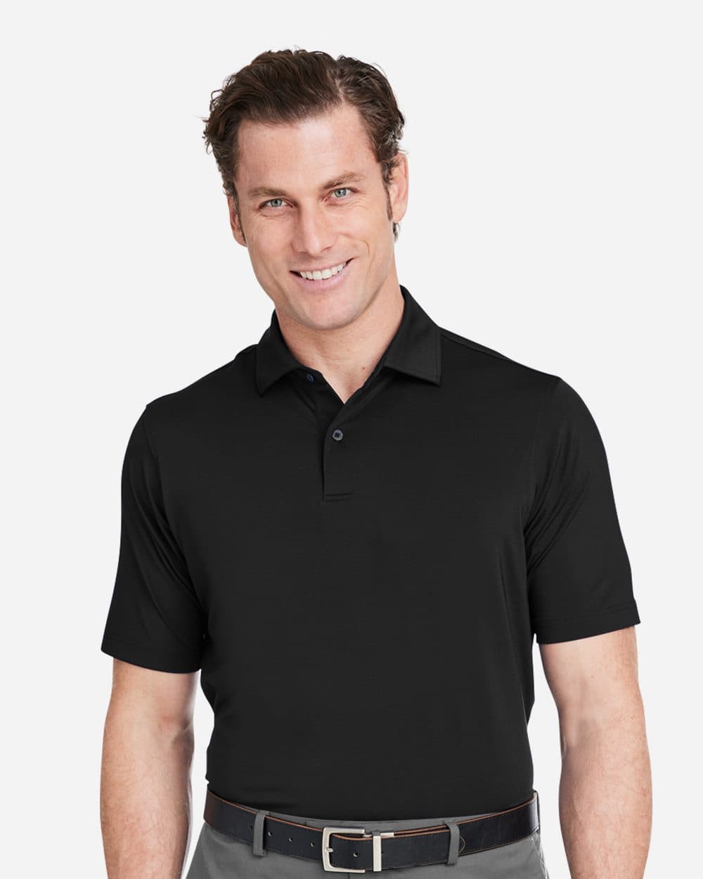 Image for USA Made Tournament Solid Tech Polo - F31534