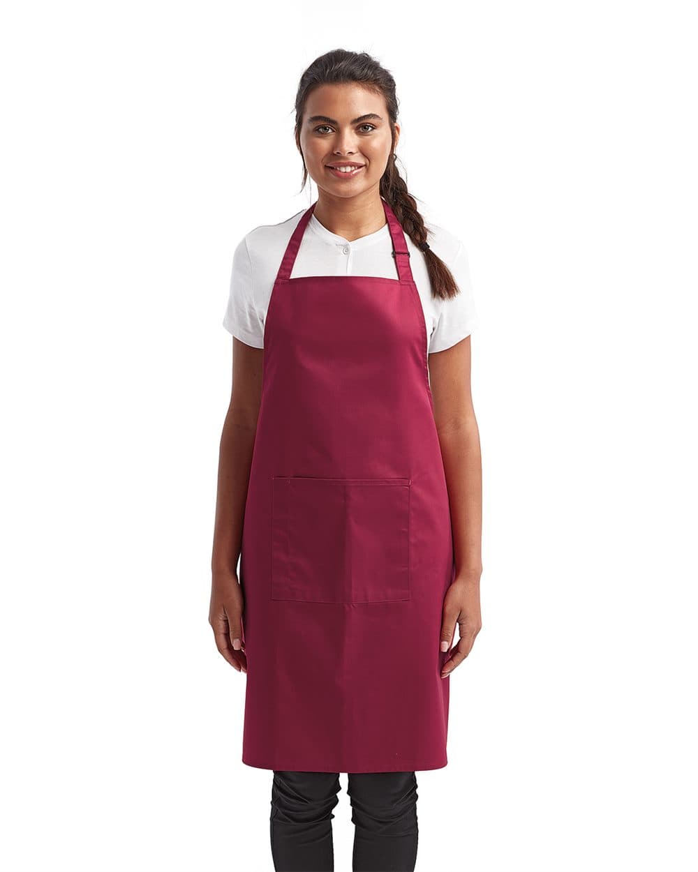 Image for Recycled Bib Apron with Pocket - RP154