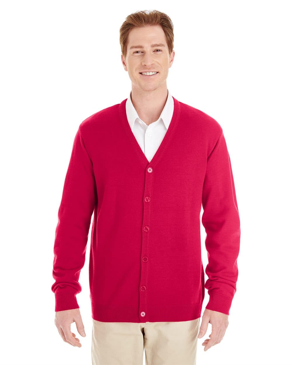 Image for Pilbloc™ V-Neck Button Cardigan Sweater - M425