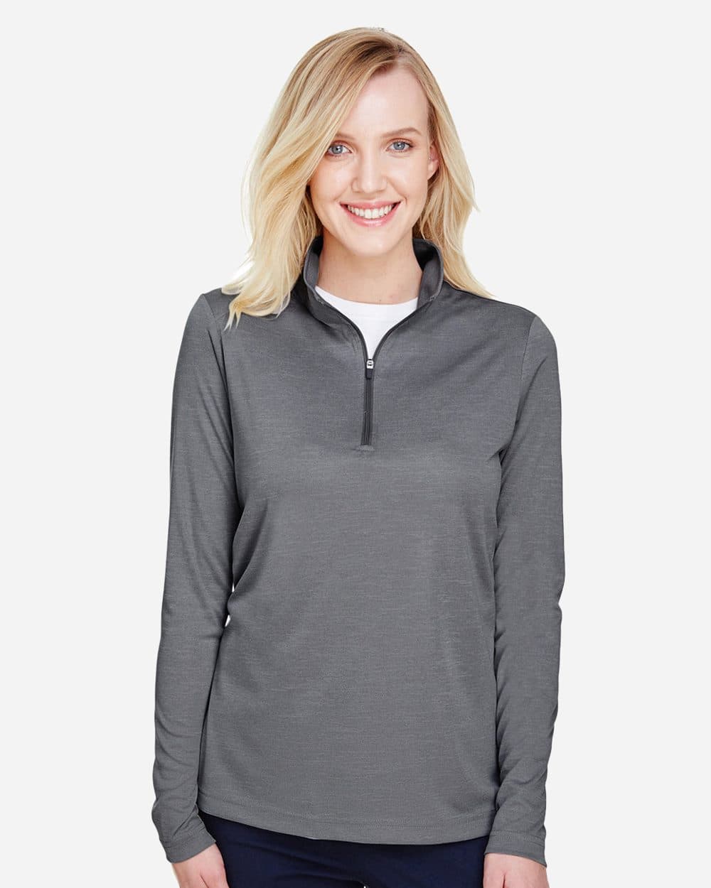 Image for Women's Zone Sonic Heather Performance Quarter-Zip Pullover - TT31HW