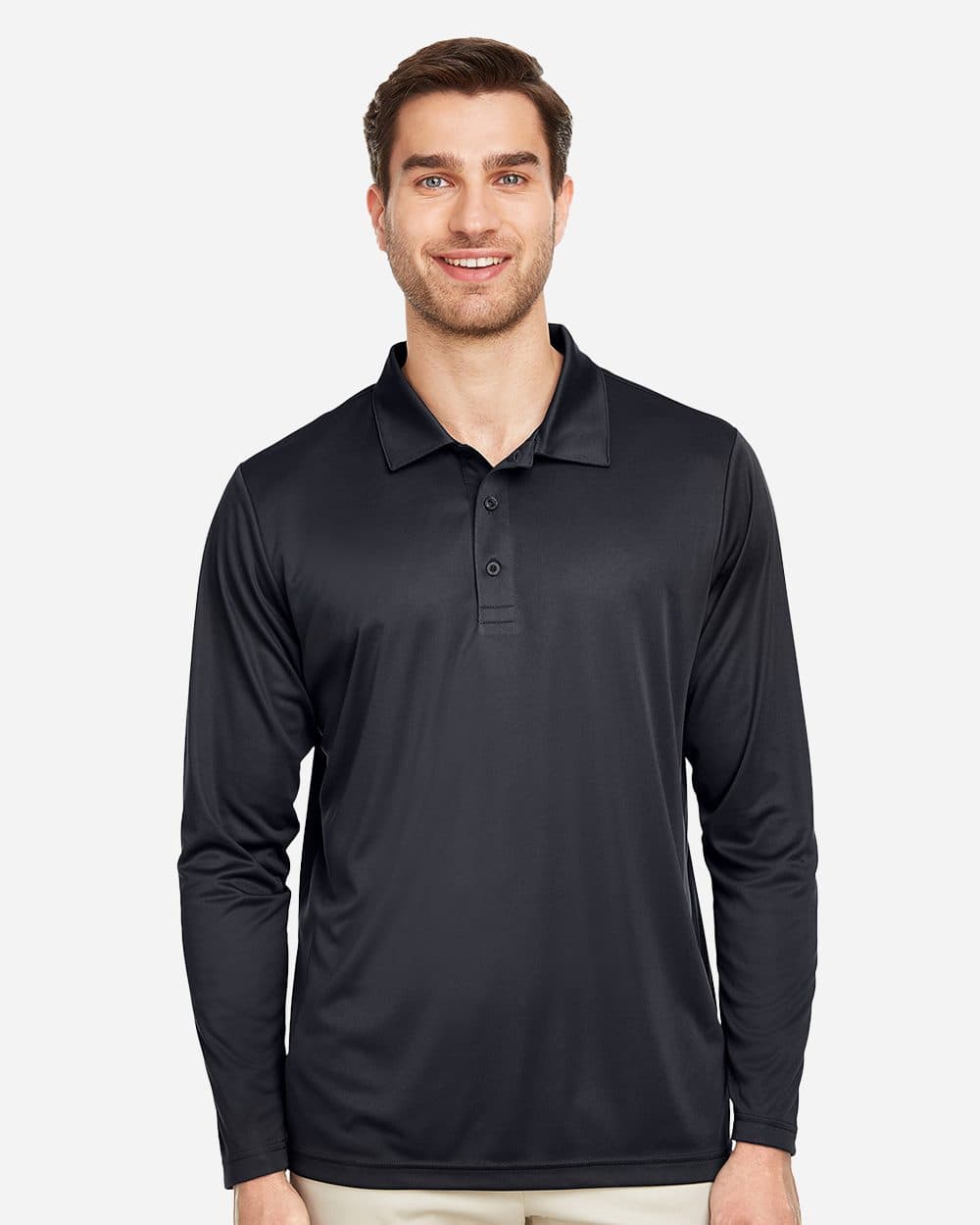 Image for Zone Performance Long Sleeve Polo - TT51L