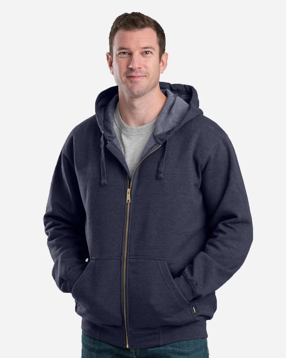 Image for Men's Heritage Full-Zip Hooded Sweatshirt - SZ413