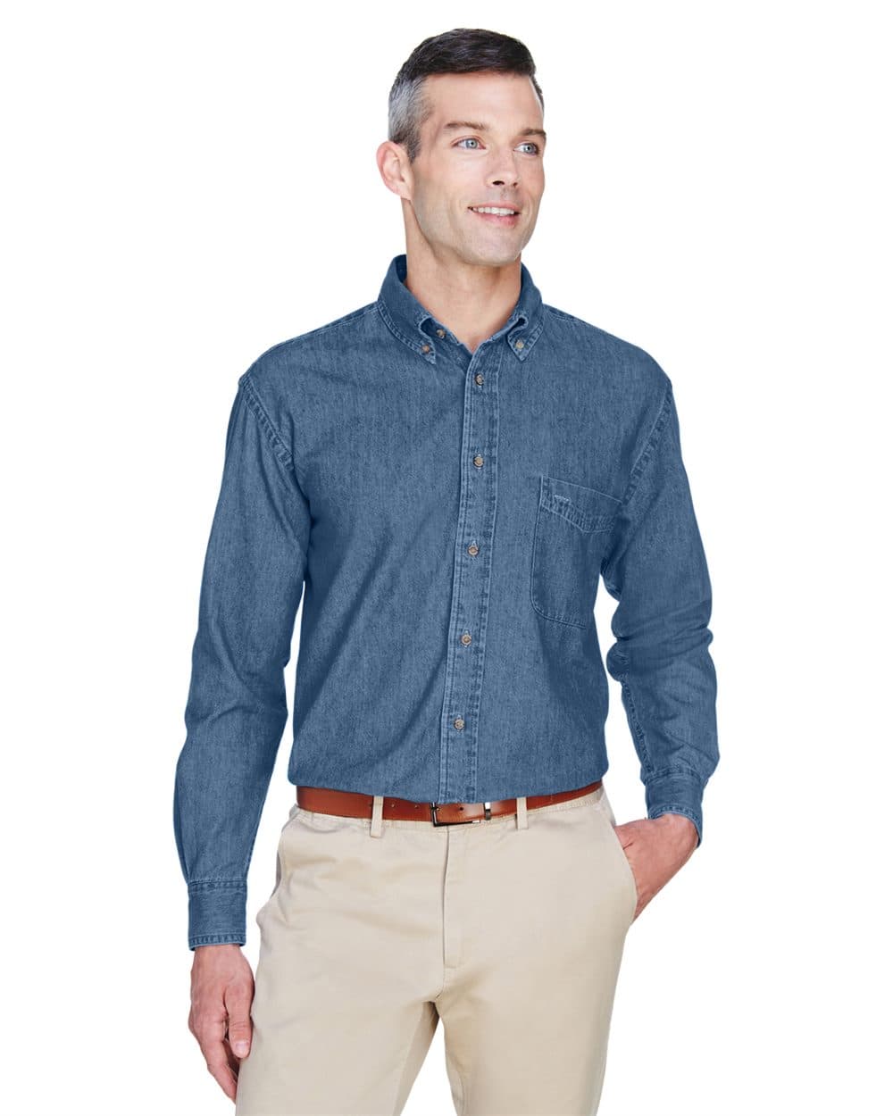 Image for Long Sleeve Denim Shirt - M550