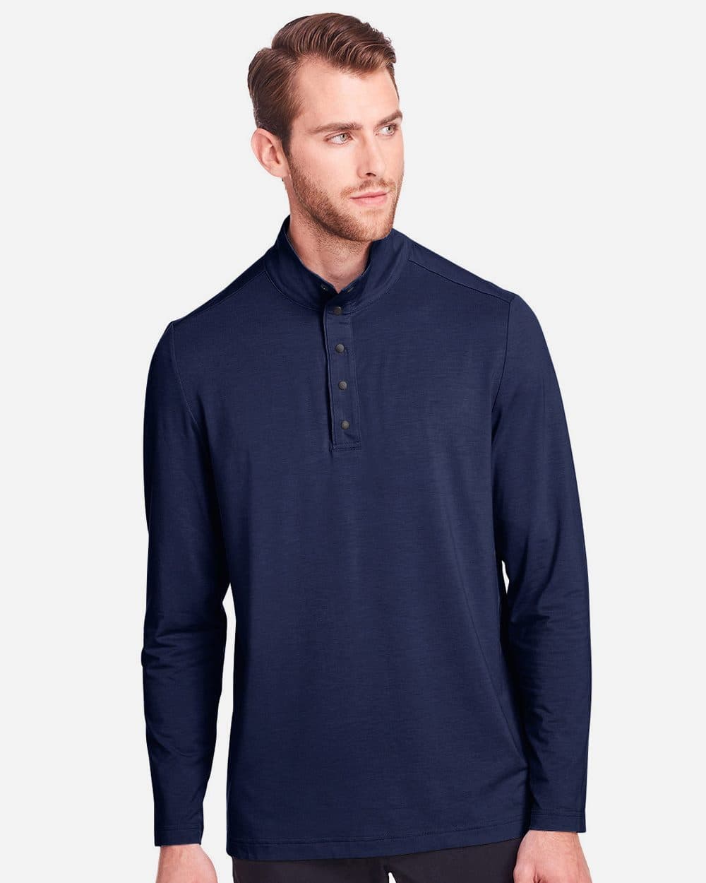 Image for Men's JAQ Snap-Up Stretch Performance Pullover - NE400