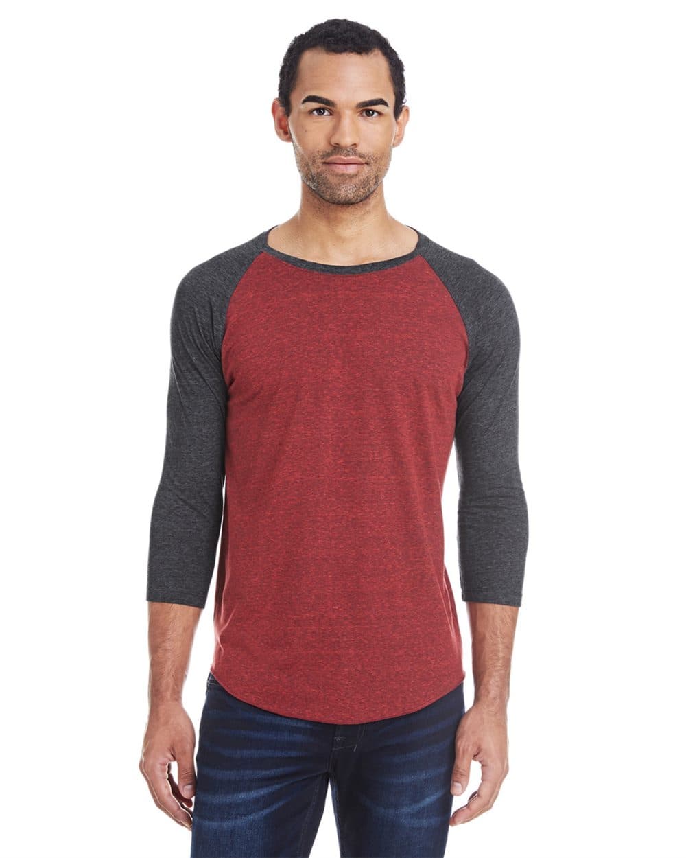 Image for Triblend Three-Quarter Sleeve Raglan T-Shirt - 302G