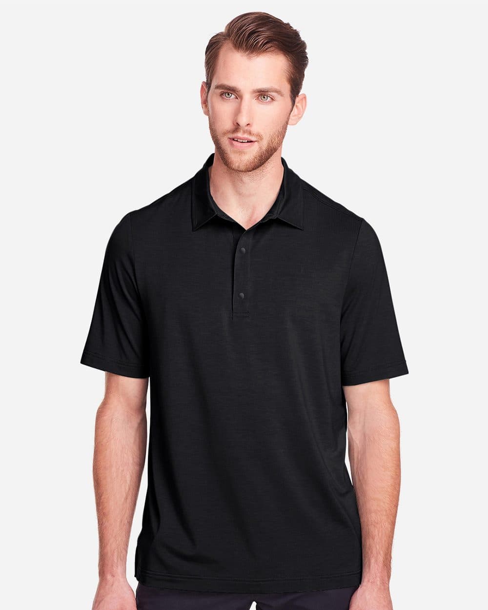 Image for Men's JAQ Snap-Up Stretch Performance Polo - NE100