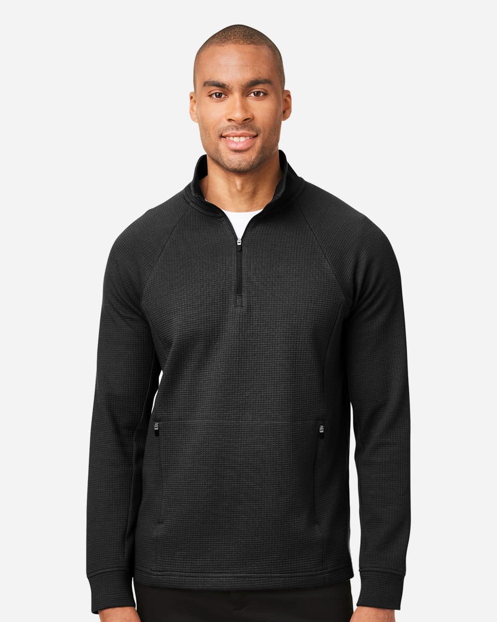 Image for Men's Rhythm Waffle Quarter-Zip Pullover - NE200