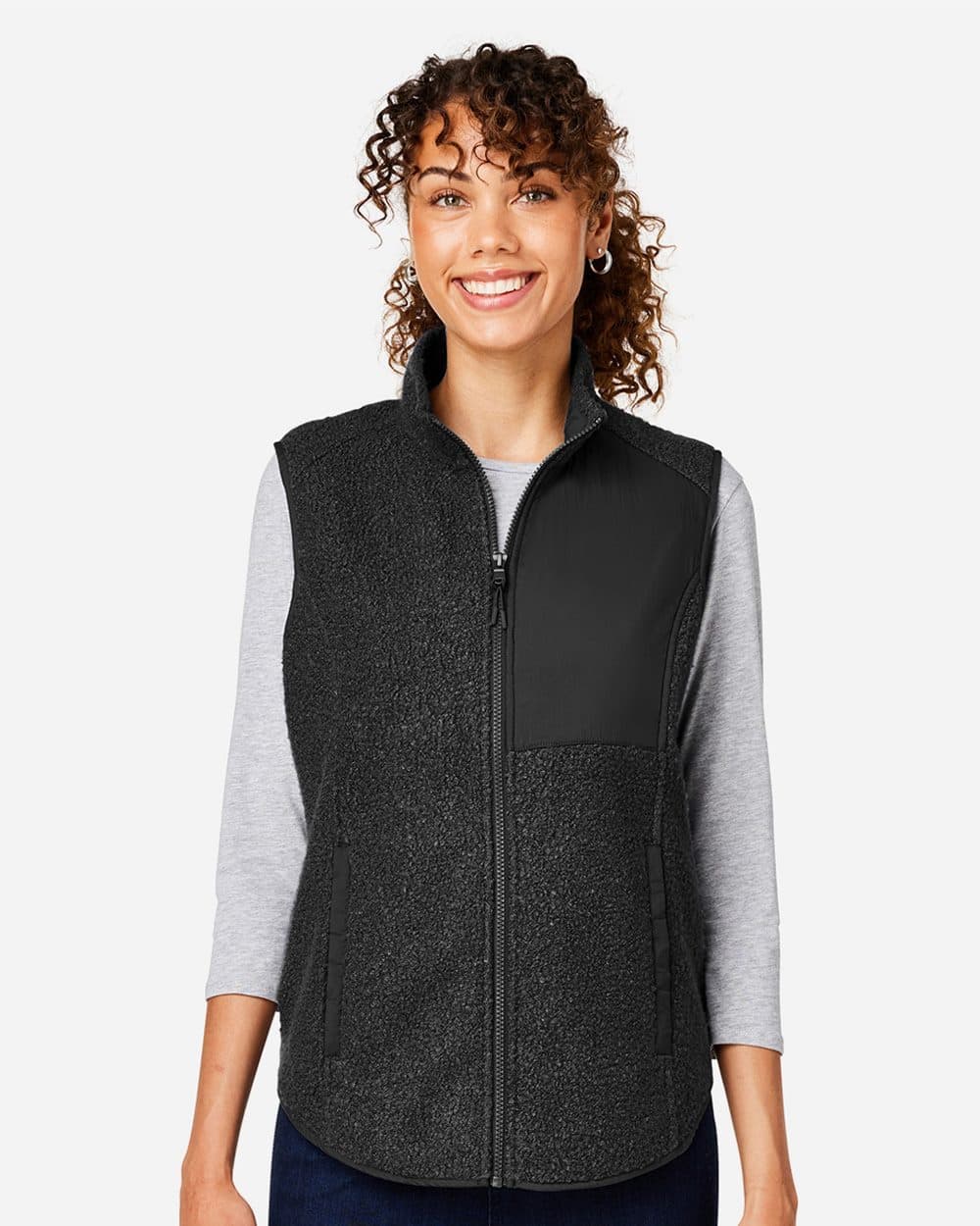 Image for Women's Aura Sweater Fleece Vest - NE714W