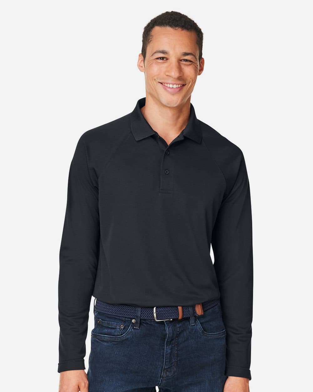 Image for Men's Charge Snag and Soil Protect Long Sleeve Polo - M208L