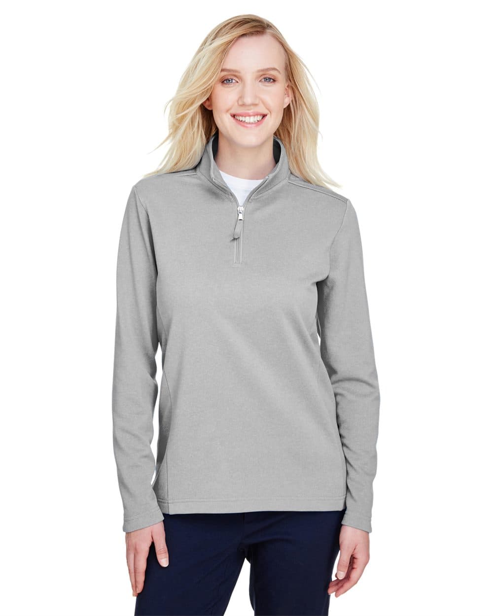 Image for Women's Coastal Pique Fleece Quarter-Zip - UC792W