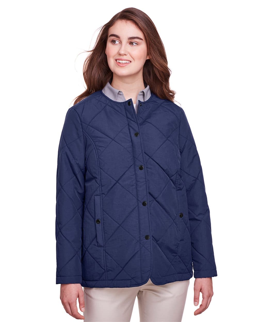 Image for Women's Dawson Quilted Hacking Jacket - UC708W