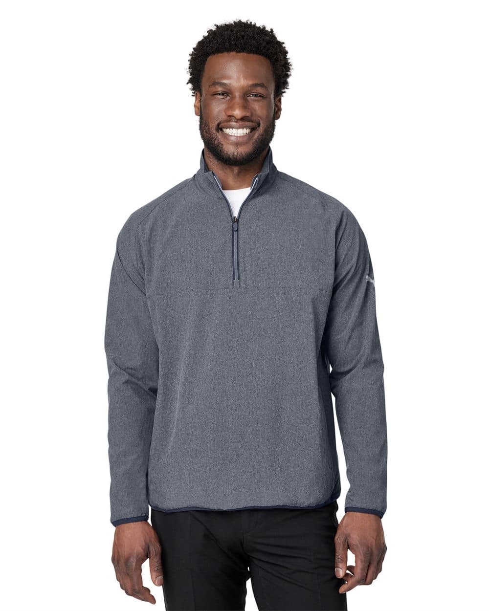 Image for Coastal Woven Quarter-Zip Pullover - 538931