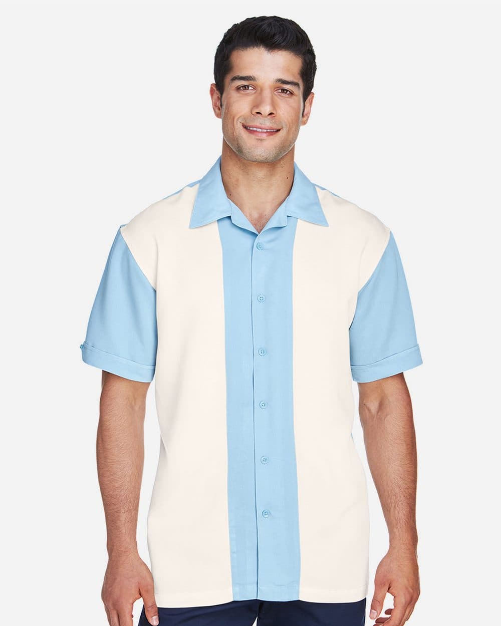 Image for Men's Two-Tone Camp Shirt - M575