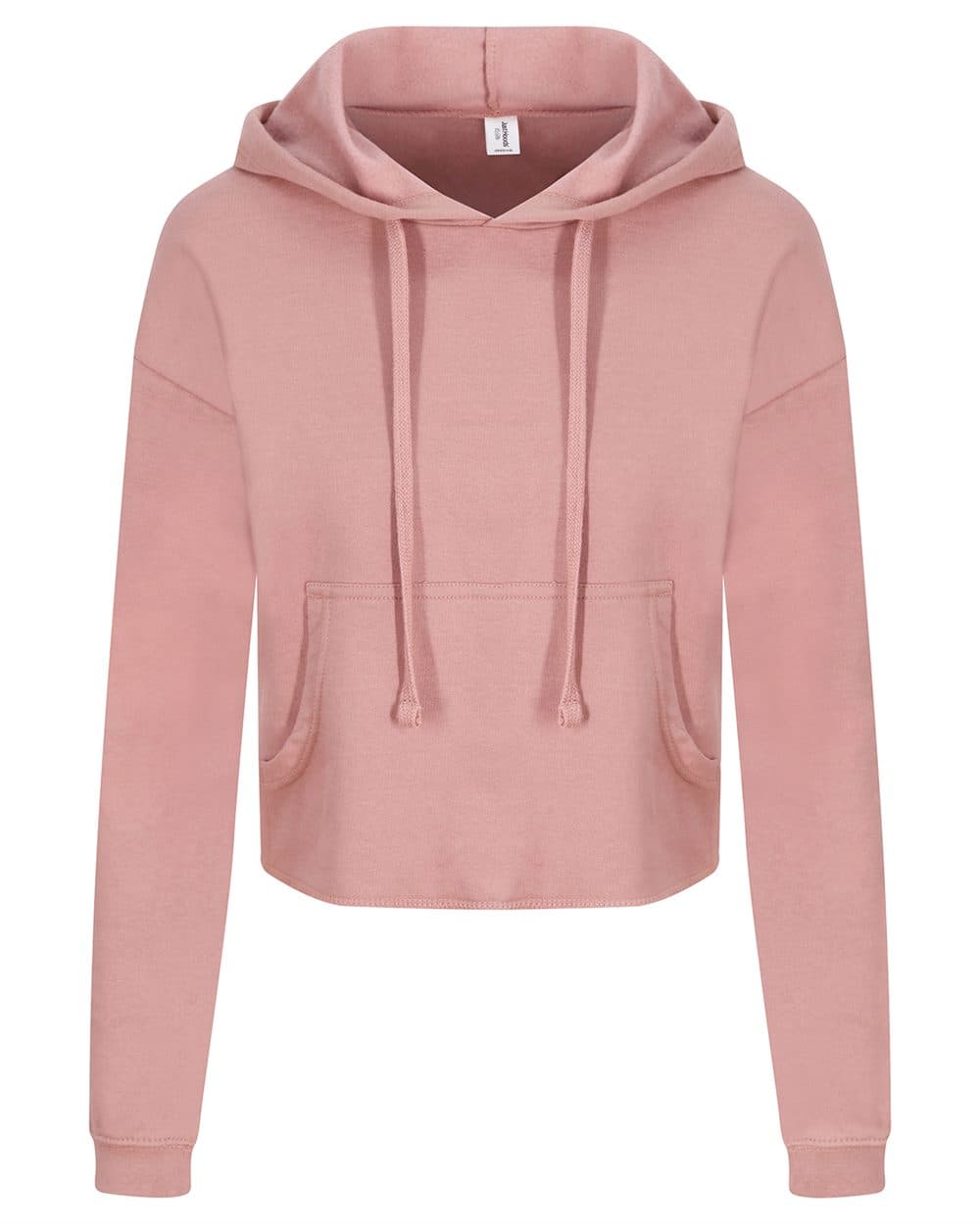Image for Women's Girlie Cropped Hooded Fleece with Pocket - JHA016