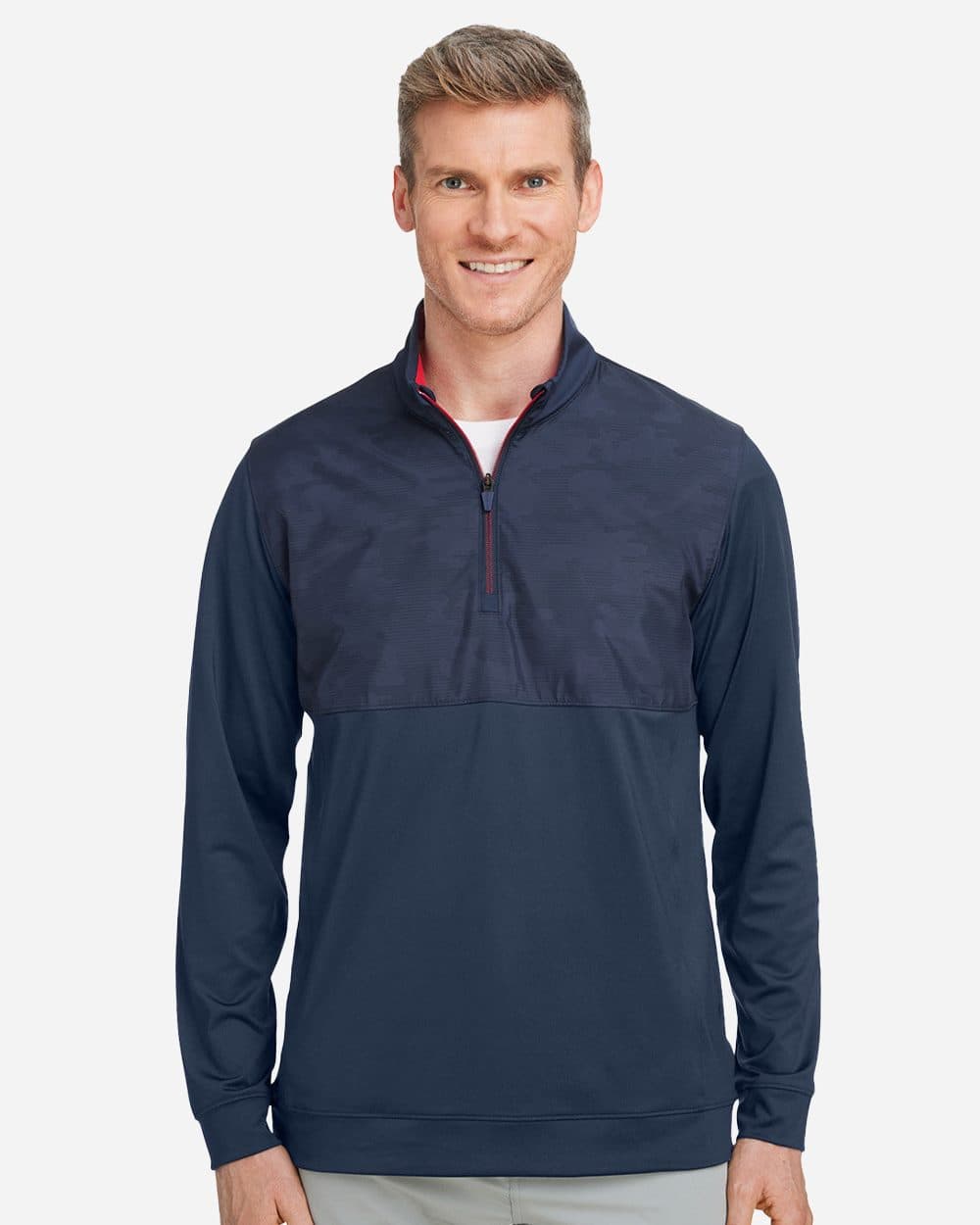 Image for Volition Camo Cover Quarter-Zip Pullover - 537472