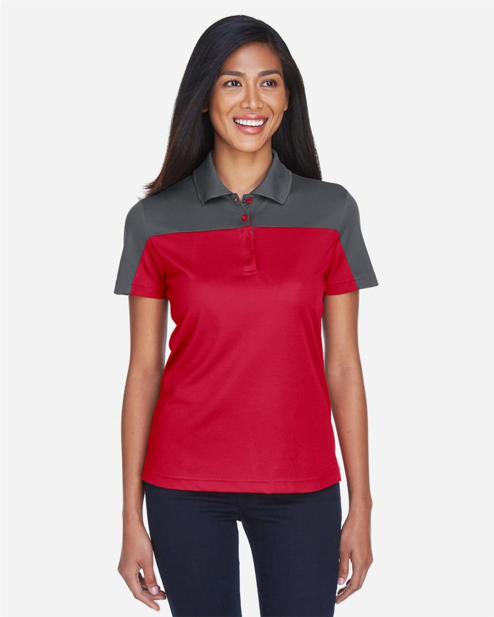 Image for Women's Balance Colorblock Performance Piqué Polo - CE101W