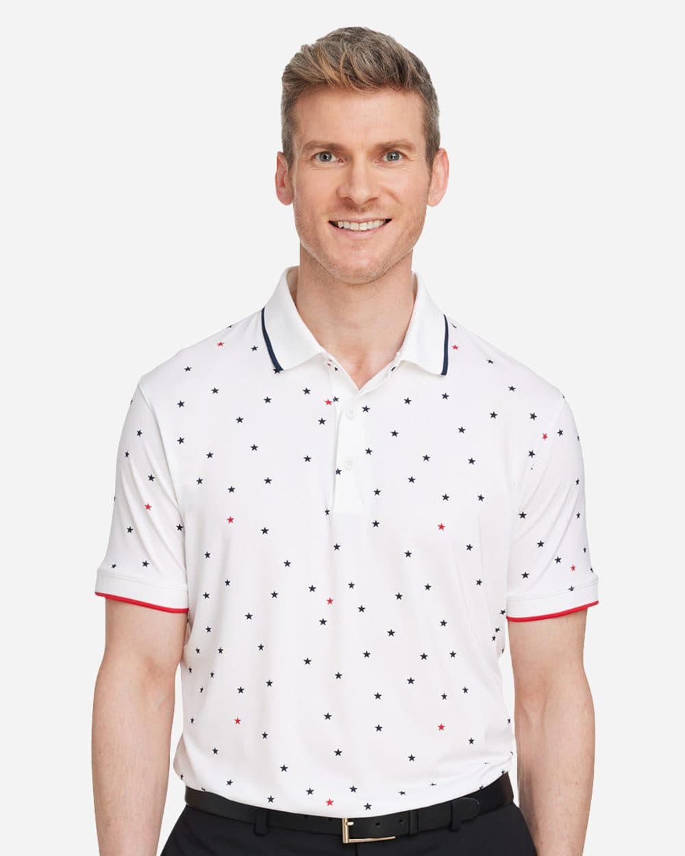 Image for Volition Skylight Patriotic Polo - 537477