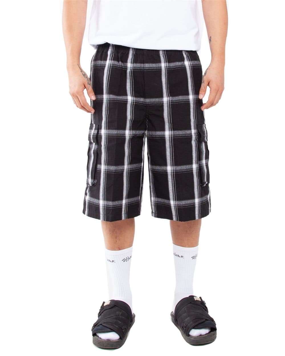 Image for Men's Plaid Shorts - SHSP