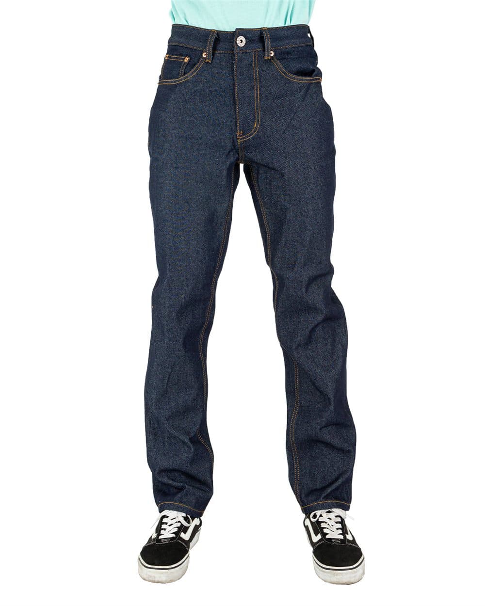 Image for Men's Raw Denim Straight-Leg Jean Pants - SHRDJ